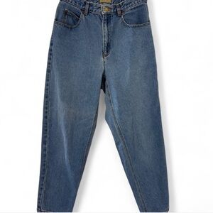 Vintage Liz Claiborne High-Rise Tapered Mom Jeans Denim Women’s Size Petite 10